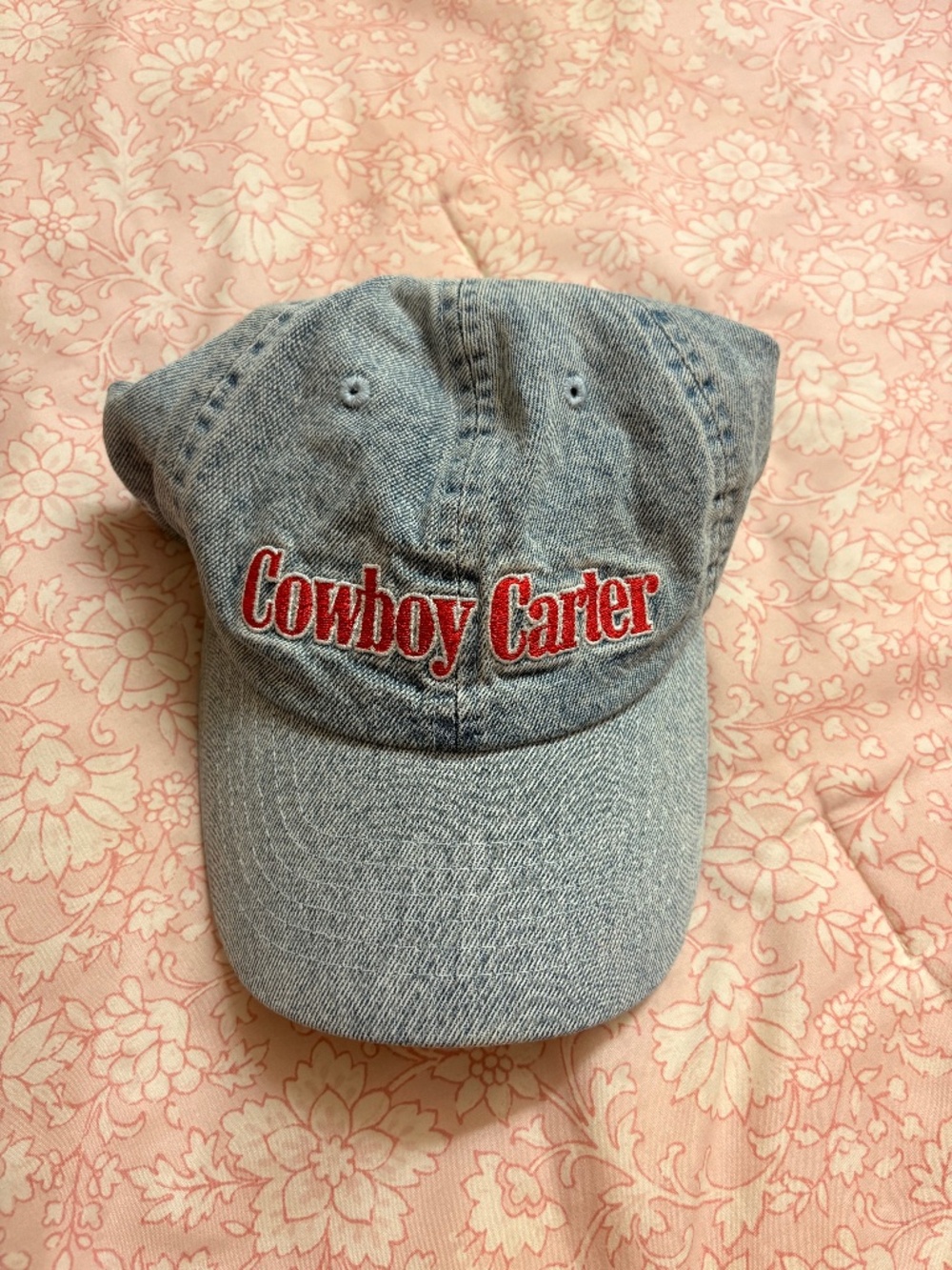 Cowboy Carter Denim Cap